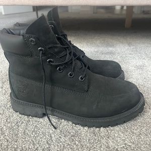 Black Timberland Boots  6” Premium